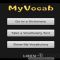 Download MyVocab Cell Phone Software